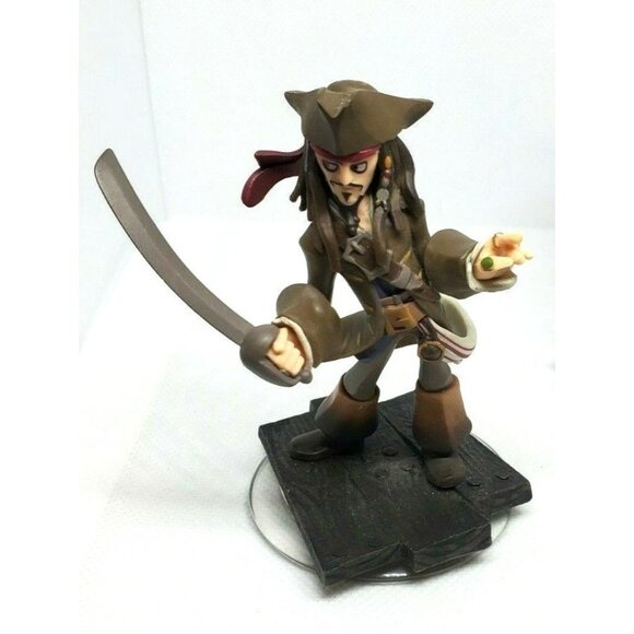 Disney Infinity Jack Sparrow & Davey Jones Game Pieces Pirates of the Caribbean - Picture 7 of 7